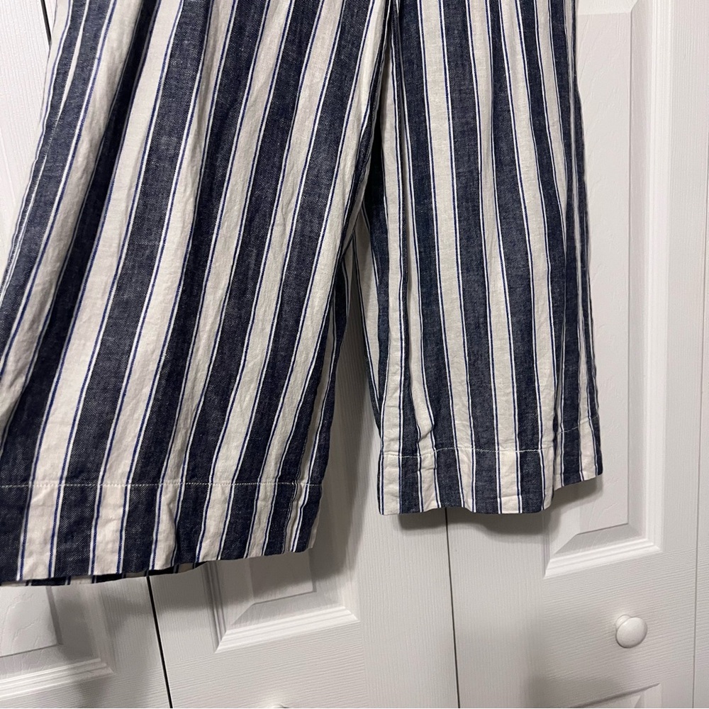Madewell Huston Linen Wide Leg Pull On Crop Pants Size XXS - Picture 5 of 11